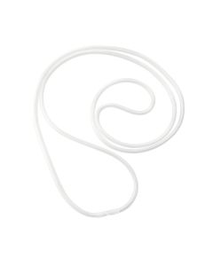 Clear 1/8" Round Soft Vinyl Neck Strap, 36" Length