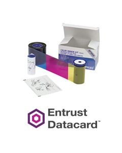 Entrust (Datacard) 534000-002 YMCKT Color Ribbon w/Cleaning Roller - 250 Images