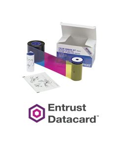 Entrust (Datacard) 534000-006 YMCKTKT Color Ribbon w/Cleaning Roller - 300 Images