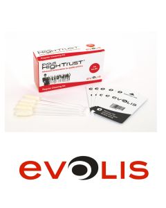 Evolis ACL001 Cleaning Kit - Includes: (5) Adhesive Cards, (5) Alcohol Swabs