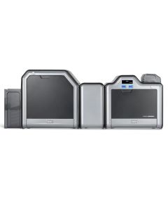 Fargo HDP5000e Dual-Side Reverse Transfer ID Card Printer with (2M) Lamination & Omnikey 5122 Contact Encoder