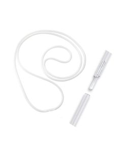 Clear 1/8" Round Soft Vinyl Neck Tube, 36" Length
