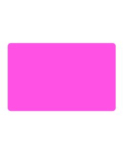 Fluorescent Pink PVC Card, CR80 Size, 30 mil, Graphics Quality