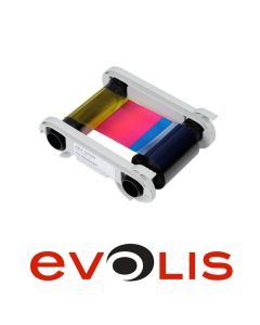 Evolis R6F003AAA YMCKO-K Color Ribbon - 200 Images