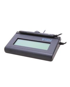 Topaz SignatureGem LCD 1" x 5" Singature Pad, Non-Backlit, USB