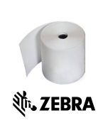 Zebra 10010058 Z-Perform 1000D 2.4 mil Direct Thermal Receipt Paper - 4" x 574' Roll - (Case of 6 Rolls)